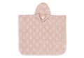 Badponcho Badstof - Miffy Jacquard - wild rose