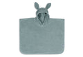 Jollein - poncho badstof sea green