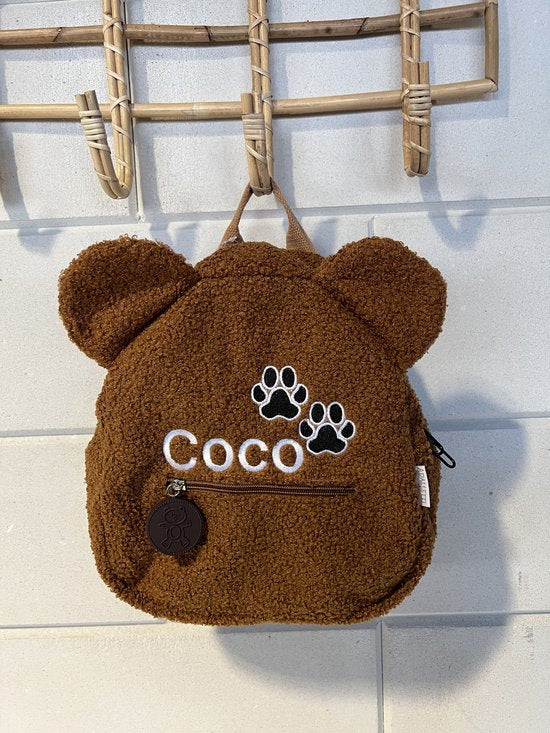 Adalletti - teddy rugzak - Brown