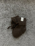 Adalletti - merino wol - booties Dark brown