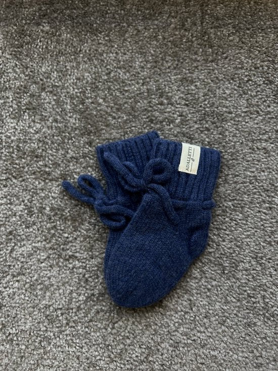 Adalletti - merino wol - booties Blue