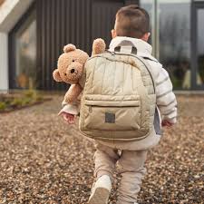 Jollein - rugtas puffed - Olijf groen