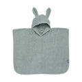 Jollein - poncho badstof ash green