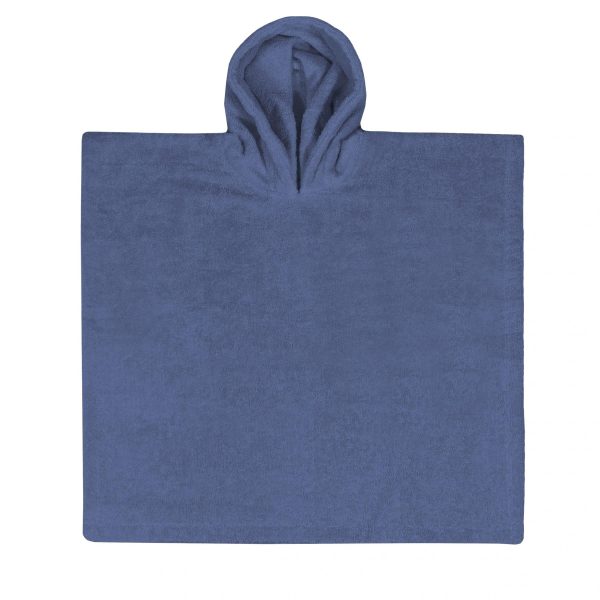 Funnies - poncho badstof s - silk blue